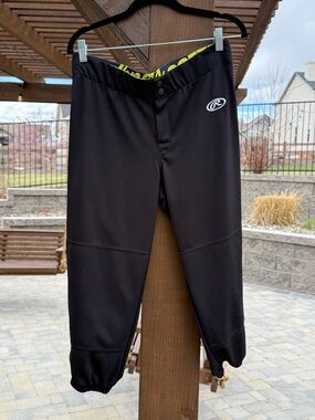 Rawlings Black Softball Pants
